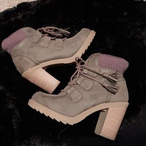 Cute winter ankle boots